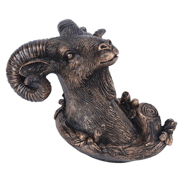 Wall-mounted hook, goat shape, coat and hat hanger, decorative for bathroom and bedroom