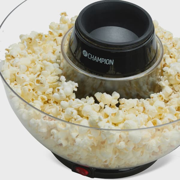 Hot Air Popcorn Machine with Removable Bowl, 900W, Black 1200