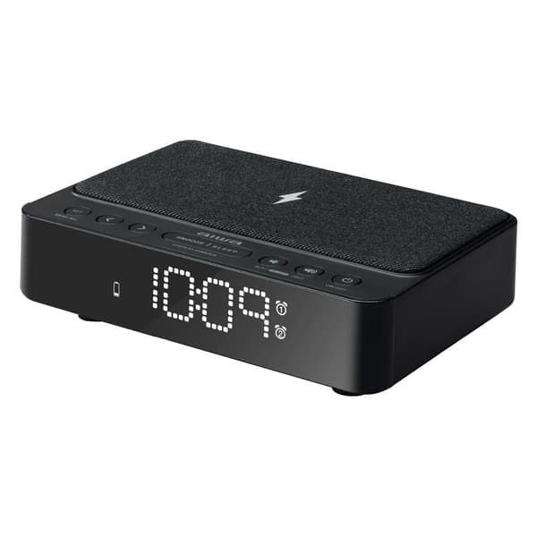 Aiwa kelloradio langaton lataus Svart 0.7