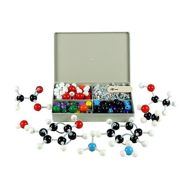 240 Pieces Molecular Model Building Kit Chemistry Molecular Orbital Model Chemistry Aid Tool Compatible Chemistry Minor-1