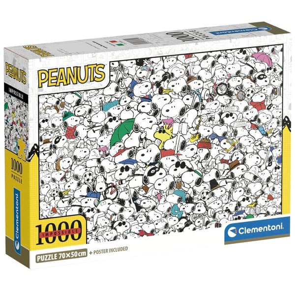 1000-brikkers peanøtt-puslespill for voksne og barn