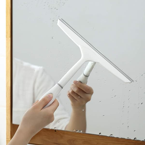 Rubber Squeegees Glass Wiper Glass Scraper Window Tool Rubber Mini Squeegees Handheld Scraper Cleaner Wiper Cleaning Tool