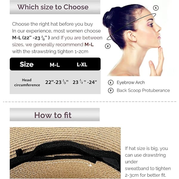 Damstråhatt, bred brätte, UPF 50 sommarhatt, vikbar, rullbar, floppy strandhatt, grön