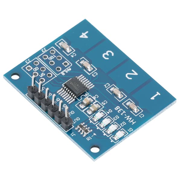 5 pcs Touch Switch Module TTP224 Capacitive 4 Channels Digital Sensor Electrical Equipment