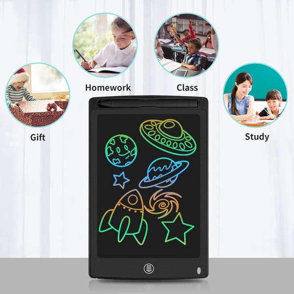 10-inch Colorful LCD Writing Tablet (Black), 10-inch Drawing Board