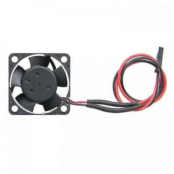 12V Køler Aksialventilator, Størrelse: 40x40x10mm