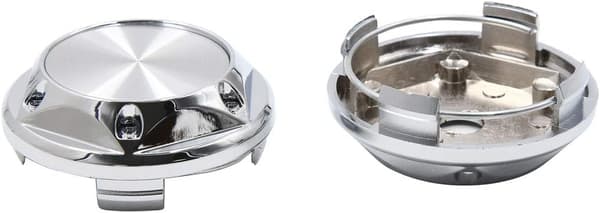 4 stk. 68 mm diameter 4 clips dækcenter hjulnavkapsel sølvfarve