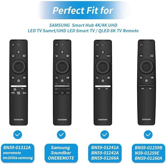 3-pack silikonfodral för Samsung Smart TV-fjärrkontroll