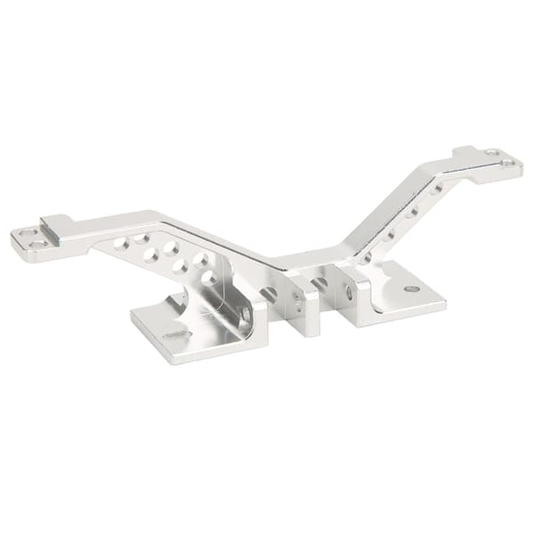 Forstærkningsstangsæt til foraksel i aluminiumslegering til Axial SCX10 dele, sølv