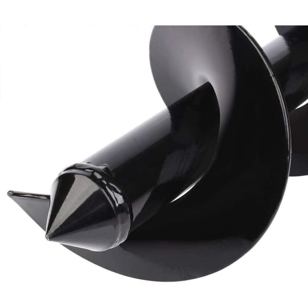 8x60cm Steel Auger Drill Garden Spiral Drill Garden Tool for Digging Holes and Deep Cultivation