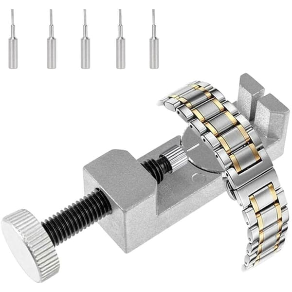 Watch Link Removal Tool Kit, Watch Band Pin Remover Tool with 12 Extra Pins