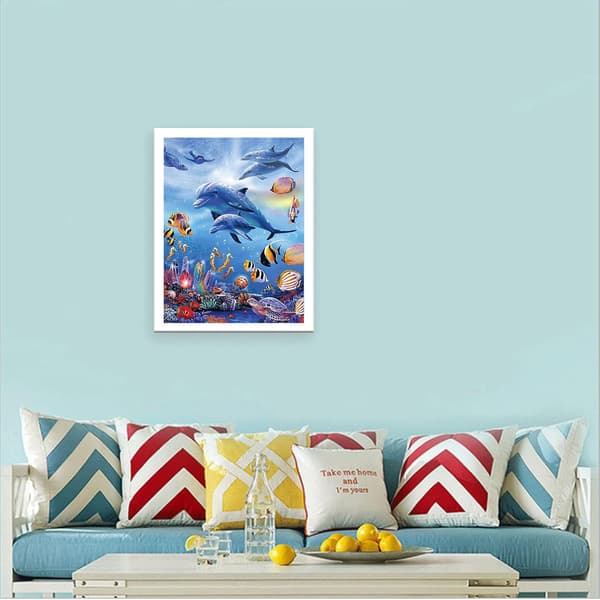##/5D Diamond Painting-DIY-30x40cm-Underwater World##/