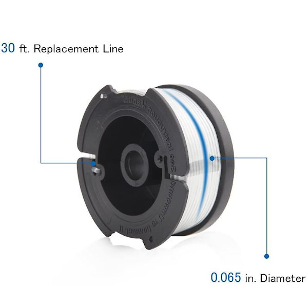 Black+Decker A6481 Spole + 6 Pakke Line Til Reflex Strimmer