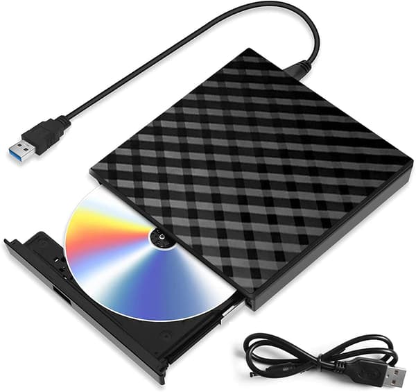 Ekstern USB 3.0 CD DVD-drev, Ekstern CD/DVD/RW/ROM-brænder til