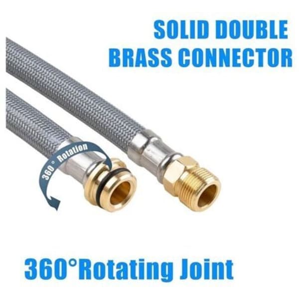 Grohe 48293000 køkkenarmaturslange, MUMU reservedele til armaturslange 10 cm 10 cm