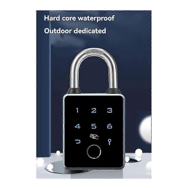 TTLOCK Smart Hänglås APP Kontroll Vattentät Lösenord IC-kort RFID
