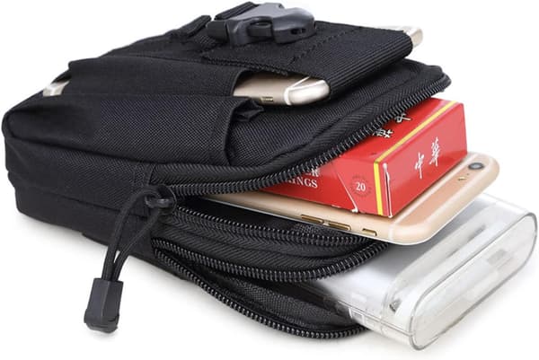 Taktisk belte, midjeveske Multifunksjonell Molle EDC Gadget Uti