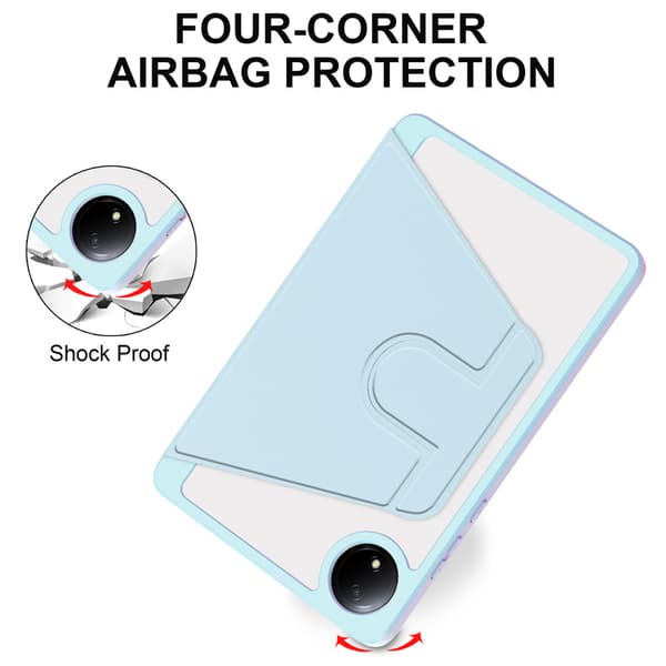 Fodral för Xiaomi Redmi Pad Se 8.7 2024 akryl anti-fall skyddsfodral blå