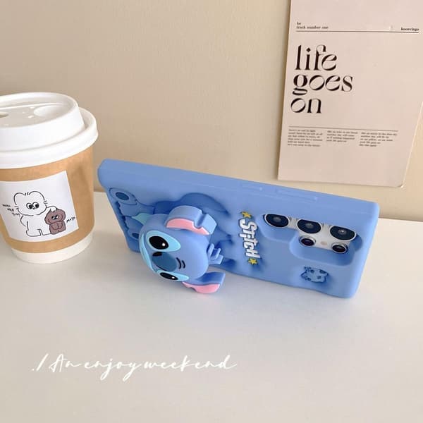 Lilo & Stitch Silikonikuori Samsung S21:lle[JUN] Stitch Stitch
