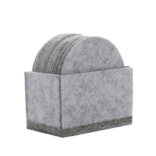 Stilrene filtbrikker - Beskytt bordet ditt med stil! grå gray