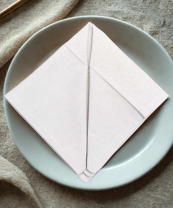Stofserviet Beige 40x40 cm 4-pak Beige beige