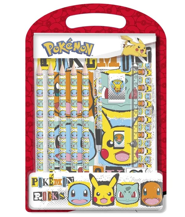 Pokémon Skrivesæt multifarvet multifärg
