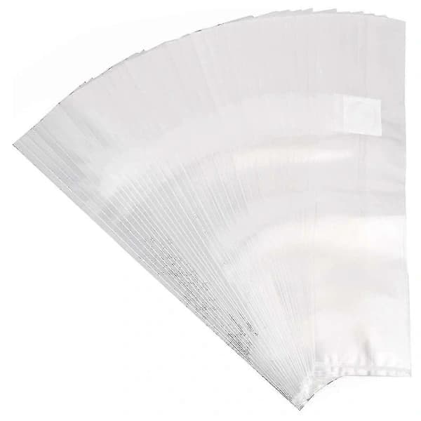 100 stk Soppdyrkingspose Soppsekker Tykke 6 Mil Poser 6 Tommer X 20 Tommer 0,2 Mikrometer Filter