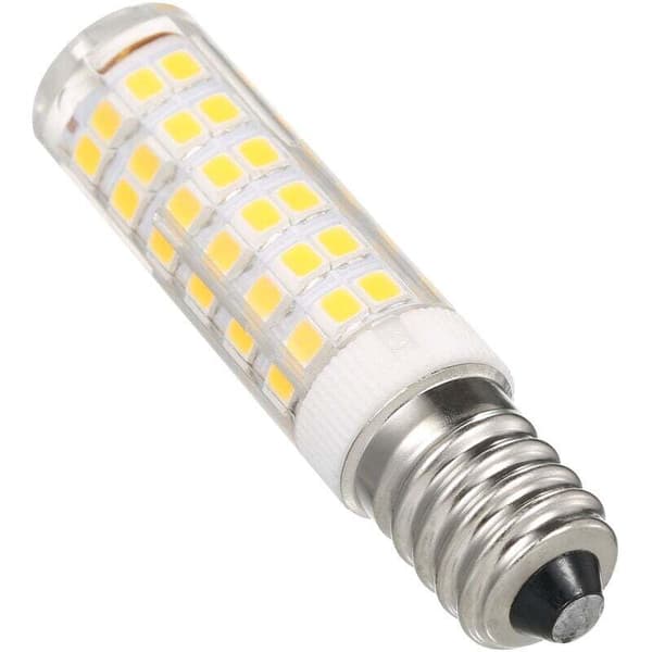 5-pack E14 LED-lampor, 9W, varmvit, 3000K, för kylskåp/mikrovågsugn/kontor, energisnåla lampor