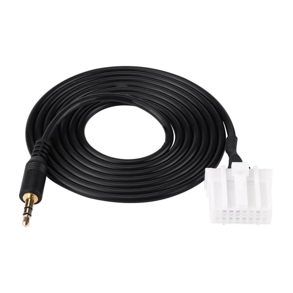 Bilstereo Aux-kabeladapter 3,5 mm Jack CD-grensesnitt for Mazda 2 3 5 6 2006-2013-FA-