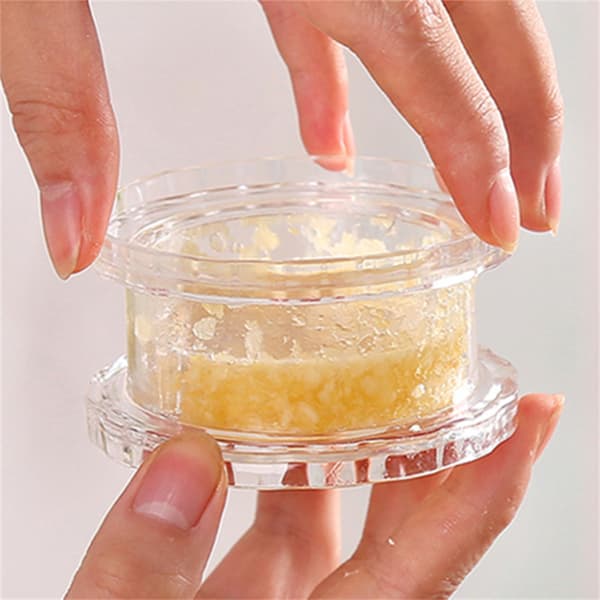Garlic Twister 4th Generation - Ginger, Herbs, Nuts and More - Handheld Kitchen Chopper, BPA-Free, Dishwasher Safe