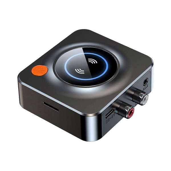 3.5 AUX Ljudadapter RCA TF/U-Disk FM Mic Trådlös Sändtagare LED-Display