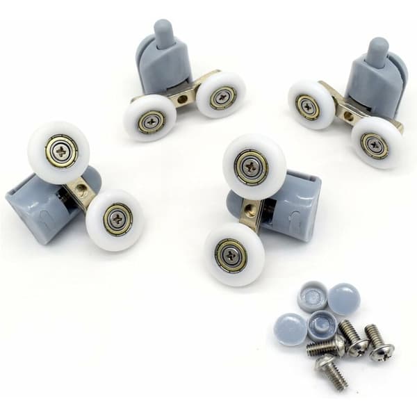 8-pack dubbla duschdörrsrullar 23 mm diameter badrumsreservdelar