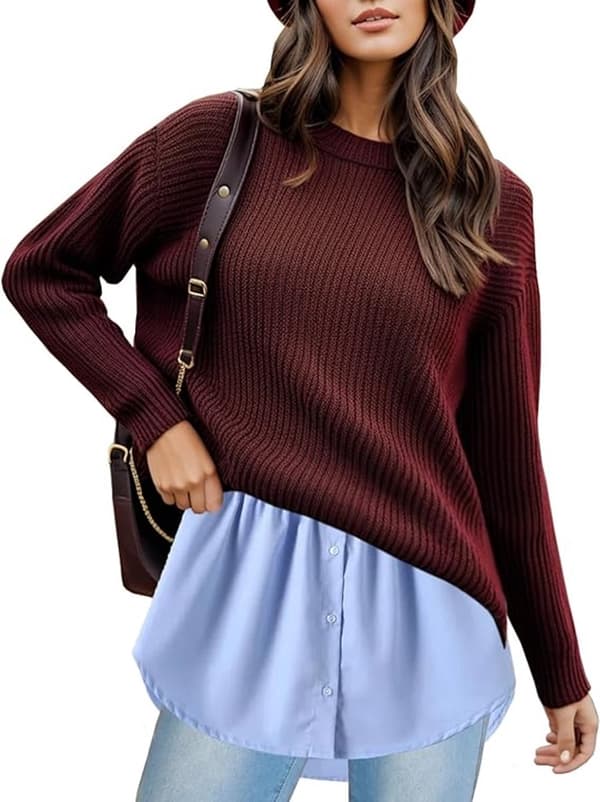 2-piece Mini Adjustable Shirt Extender Detachable Layering Half-length Underskirt with Buttons