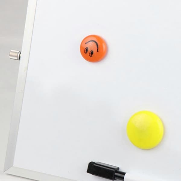 Double-Sided Magnetic Whiteboard with Stand for Kids, Home, and Office, Easy to Write and Erase, Compact Size