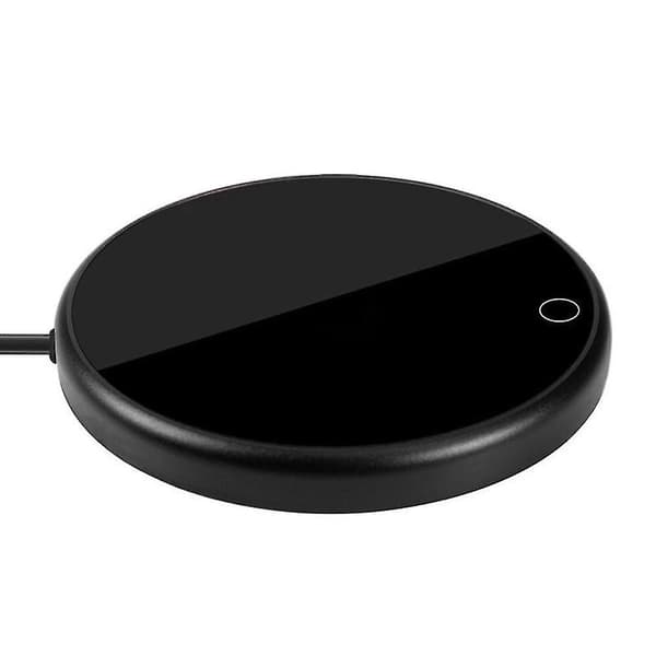 Bærbar USB Kopvarmer 3 Tilstande Kaffekrus Varmeplade EU-stik