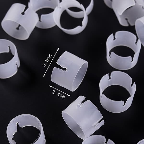 100 stk ballongbue ring spenne ballong rund ring spenne bryllupsbue gjør rekvisitter åpningsbue støtte ring spenne