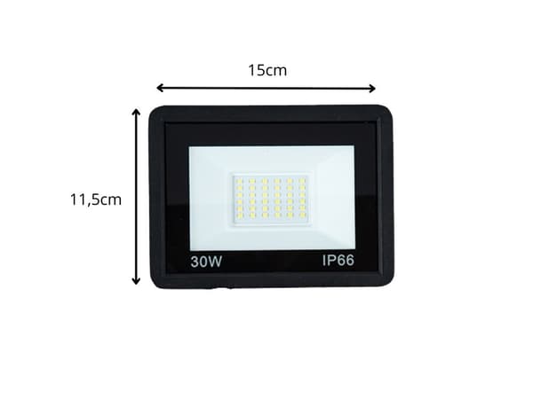 Halogeenispottivalo LED 30W 6000K ulkokäyttöön vedenpitävä IP66 262