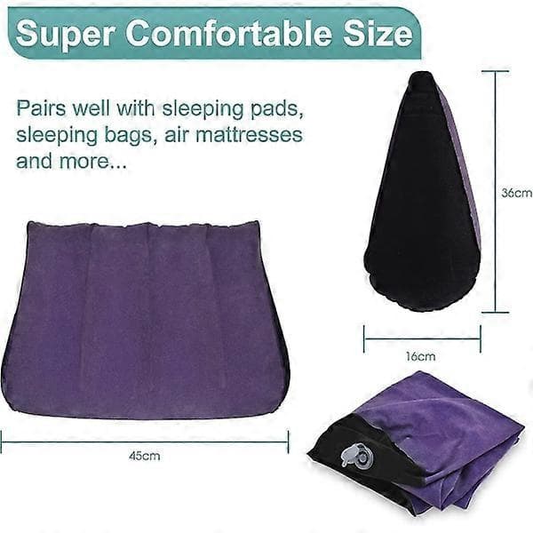 Travel Pillow/Cushion, Inflatable Camping Pillow, Beach Pillow, Ultralight