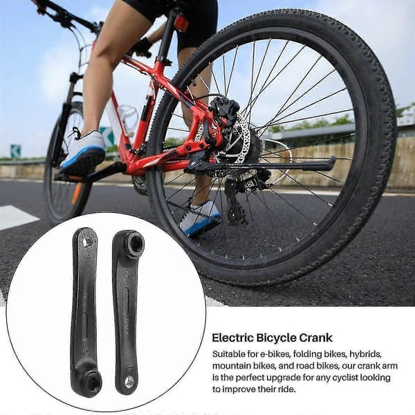 for Kranksæt Venstre/Højre Kranksæt Elcykel Kranksæt BBS01 BBS02 Ebike Krank til 8Fun Centermotor-YuJia