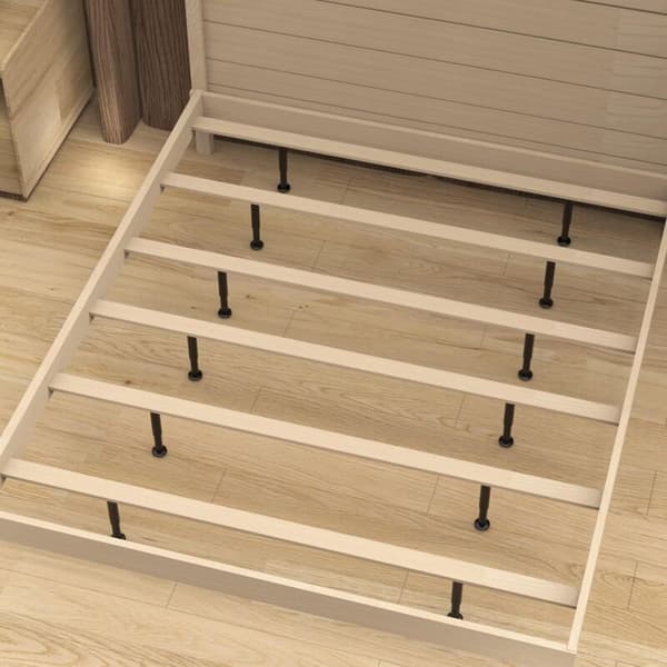 4 stk. justerbare møbelben 12-18 cm til sovesofa, stol, sofa, sminkebord, sengeramme, centrale sengelameller, sort