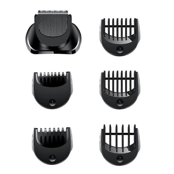 EasyClick erstatningshode for Braun Series 5, 6, 7 elektrisk barbermaskin 5035s, 5049cs, 6040cs, 6072cc, 6090cc, 7025s, 7027cs, 7089cc Svart