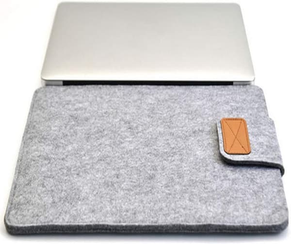 3 stk beskyttende filtbærbart etui til MacBook Air Pro Retina 14 tommer (farver: lysegrå, mørkegrå, brun) [DB]