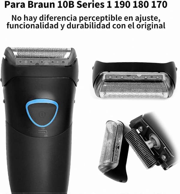 Braun Series 1 190 10B 180 170 Replacement Shaver Head and Foil Cutter