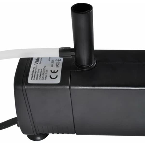 Aktiivihiilisuodatinpumppu akvaarioon 600 l/h