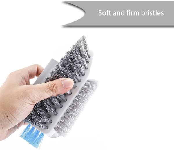Groove Gap Multifunctional Grout Cleaning Brush, Portable Scr
