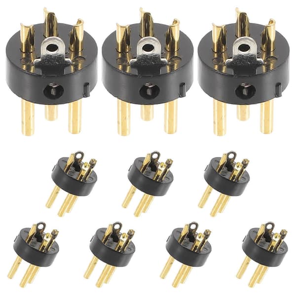 XLR-liitin äänimuunnosliitin mikrofonille 10 kpl 3-nastainen liitinsovitin[DB]