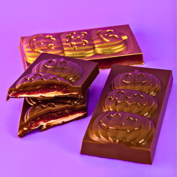 Gresskar Pralinform | Gresskar Dubai Kunafa Sjokoladeform | Halloween Gresskar Transparent transparent