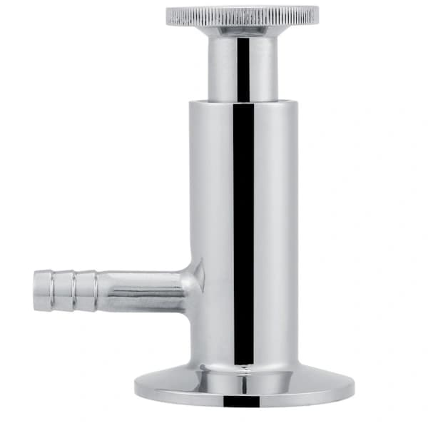 SUS304 Rustfritt Stål Sanitær Prøvetakingsventil 2 Tommer 50,5 mm