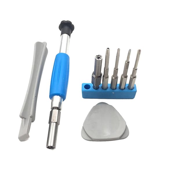 Skruvmejselset Reparationsverktygssats Säkerhet för Switch, Wii, Wii U, NES, SNES, DS Lite, GBA, GameCube