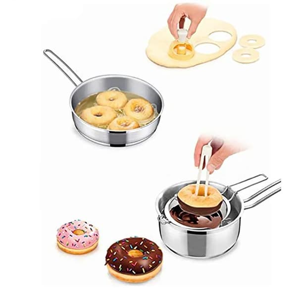 Donutform, kreativ plast, donutmaskine, bageværktøj, bagning